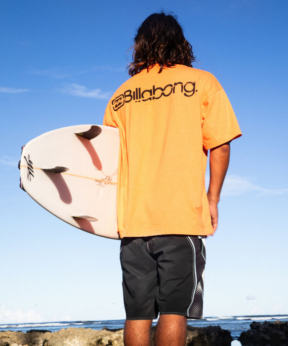 BILLABONG メンズ 【WIDE FIT】SLICE LOGO Tシャツ 【2026年春夏モデル】