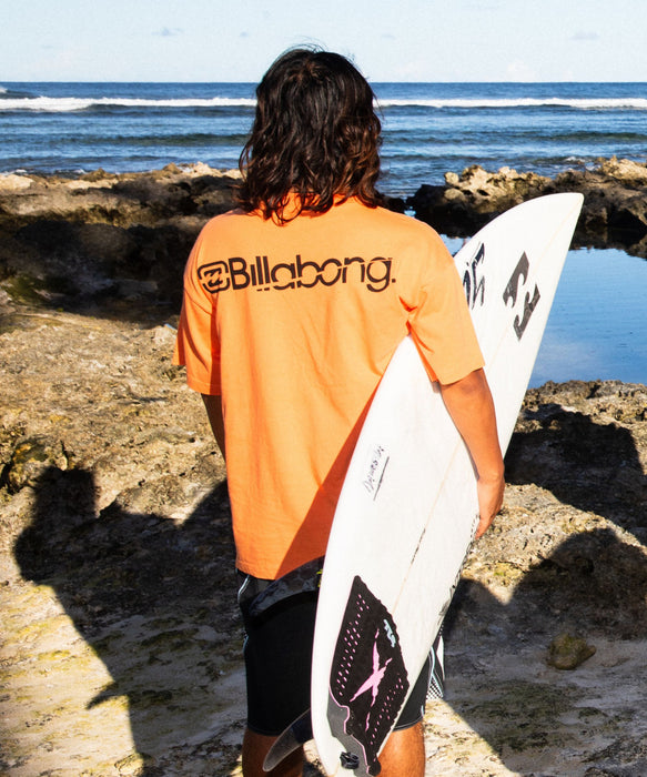 BILLABONG メンズ 【WIDE FIT】SLICE LOGO Tシャツ 【2026年春夏モデル】