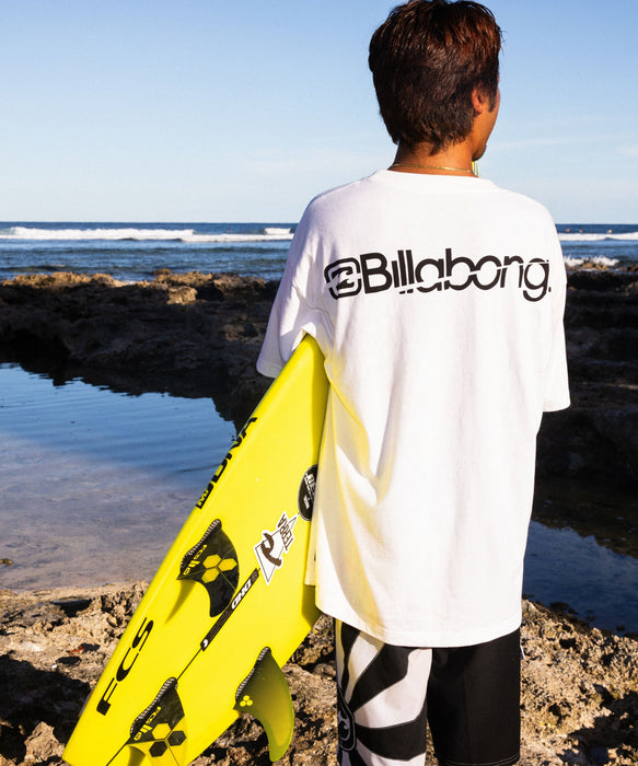 BILLABONG メンズ 【WIDE FIT】SLICE LOGO Tシャツ 【2026年春夏モデル】
