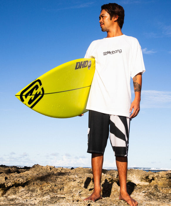BILLABONG メンズ 【WIDE FIT】SLICE LOGO Tシャツ 【2026年春夏モデル】