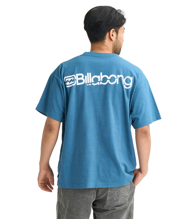 BILLABONG メンズ SLICE LOGO Tシャツ 【2026年春夏モデル】 RTL / XL