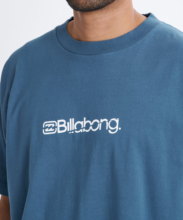 BILLABONG メンズ SLICE LOGO Tシャツ 【2026年春夏モデル】 RTL / XL