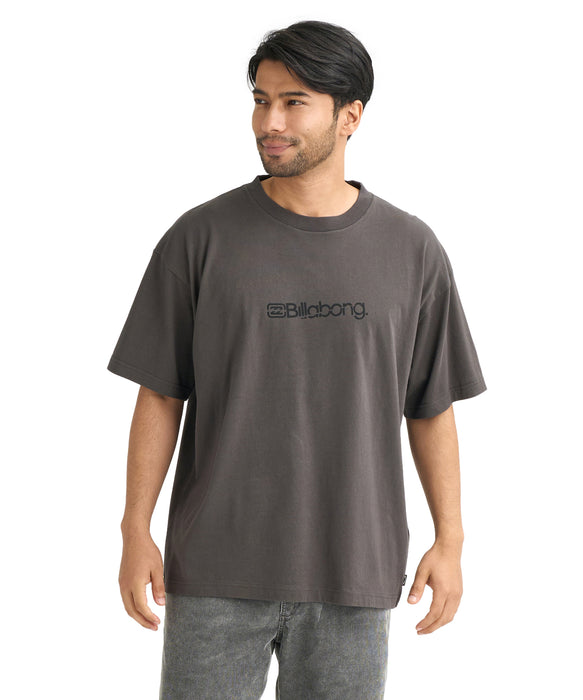BILLABONG メンズ SLICE LOGO Tシャツ 【2026年春夏モデル】 WAA / XL