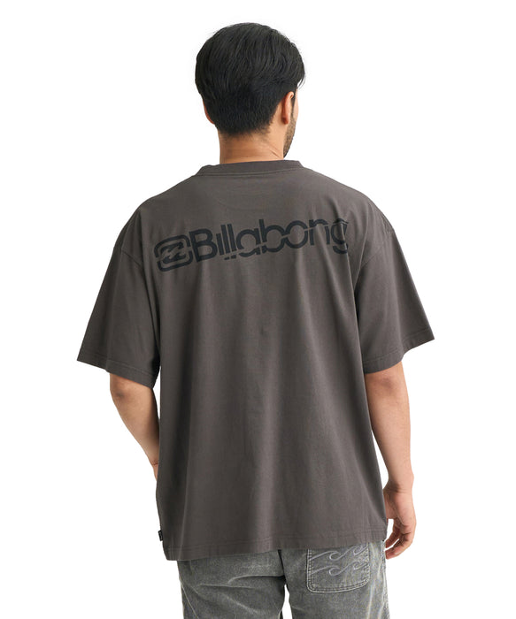 BILLABONG メンズ SLICE LOGO Tシャツ 【2026年春夏モデル】 WAA / XL