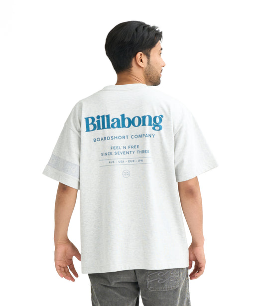 BILLABONG メンズ TITLE LINE Tシャツ 【2026年春夏モデル】 GRH / L