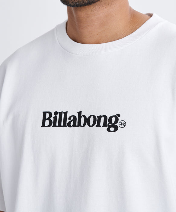 BILLABONG メンズ TITLE LINE Tシャツ 【2026年春夏モデル】 WHT / L