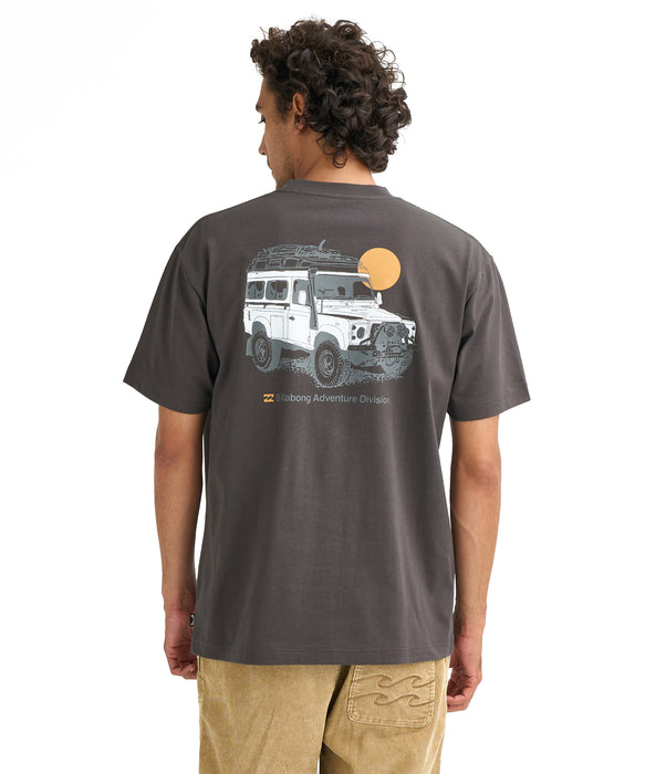 BILLABONG メンズ MAKE TRACKS Tシャツ 【2026年春夏モデル】 WAA / XL