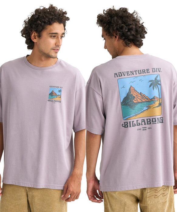 BILLABONG メンズ POST CARD 【WIDE FIT】Tシャツ 【2026年春夏モデル】