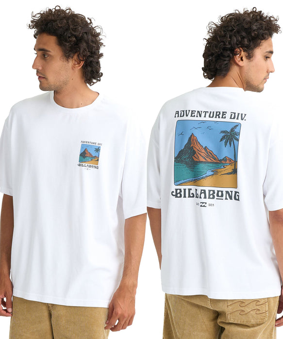 BILLABONG メンズ POST CARD 【WIDE FIT】Tシャツ 【2026年春夏モデル】