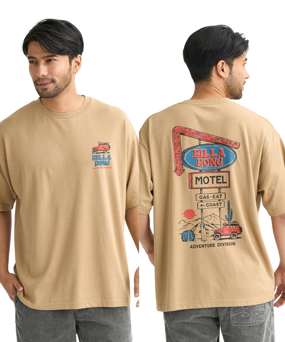 【SALE】BILLABONG メンズ MOTEL SIGN 【WIDE FIT】 Tシャツ 【2026年春夏モデル】