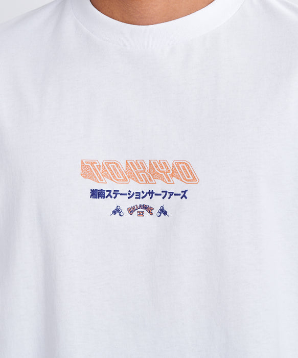 BILLABONG メンズ DESTINATION TOKYO Tシャツ 【2026年春夏モデル】 WHT / L