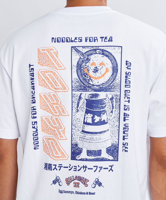 BILLABONG メンズ DESTINATION TOKYO Tシャツ 【2026年春夏モデル】 WHT / L