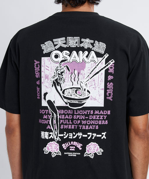 BILLABONG メンズ DESTINATION OSAKA Tシャツ 【2026年春夏モデル】 BLK / L
