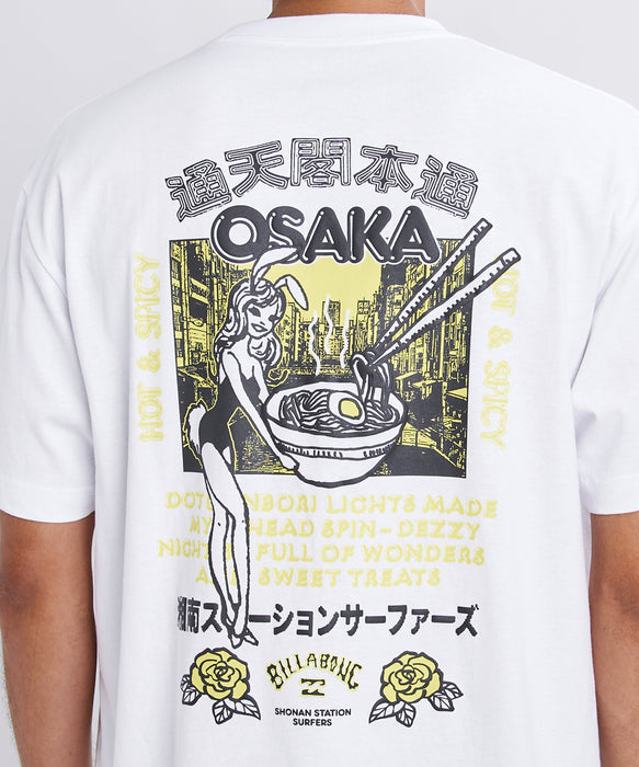 BILLABONG メンズ DESTINATION OSAKA Tシャツ 【2026年春夏モデル】 WHT / L