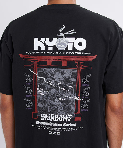 BILLABONG メンズ DESTINATION KYOTO Tシャツ 【2026年春夏モデル】 BLK / L