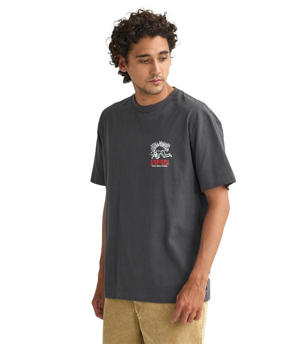 BILLABONG メンズ 【SHONAN STATION SURFERS】【OVER FIT】【USAコットン】DESTINATION JAPAN Tシャツ 【2026年春夏モデル】