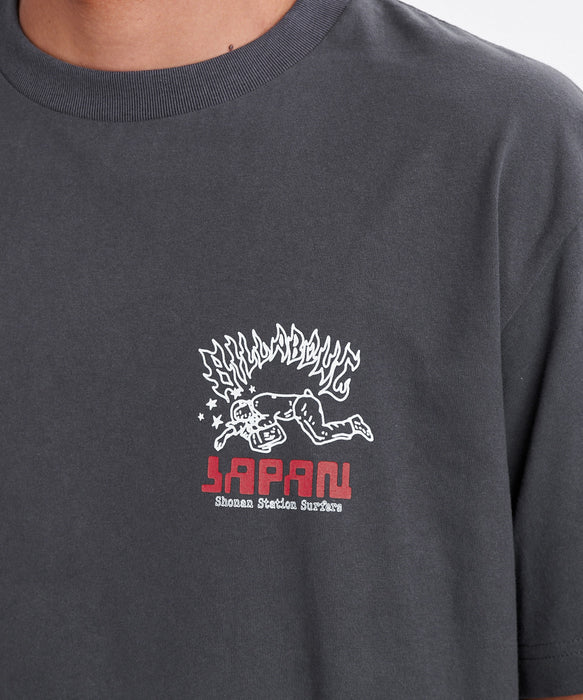 BILLABONG メンズ 【SHONAN STATION SURFERS】【OVER FIT】【USAコットン】DESTINATION JAPAN Tシャツ 【2026年春夏モデル】