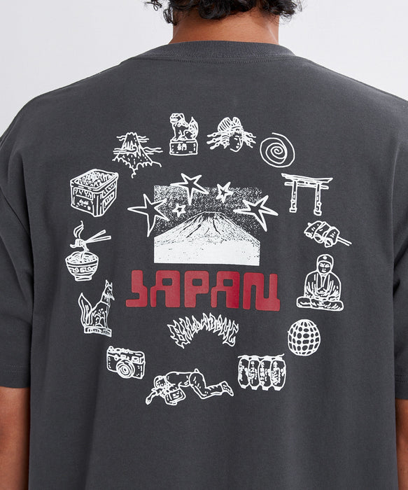 BILLABONG メンズ 【SHONAN STATION SURFERS】【OVER FIT】【USAコットン】DESTINATION JAPAN Tシャツ 【2026年春夏モデル】