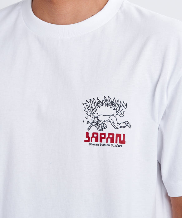BILLABONG メンズ DESTINATION JAPAN Tシャツ 【2026年春夏モデル】 WHT / XL