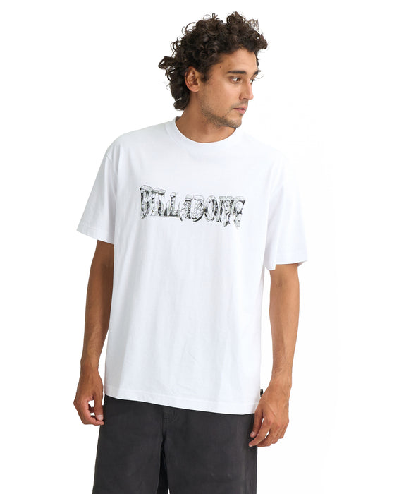 BILLABONG メンズ MEGUMU Tシャツ 【2026年春夏モデル】 WHT / XL