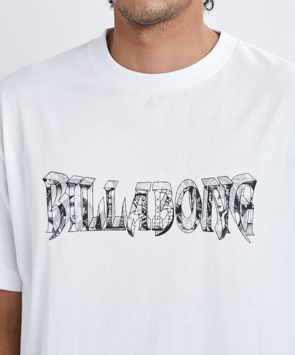 BILLABONG メンズ MEGUMU Tシャツ 【2026年春夏モデル】 WHT / XL