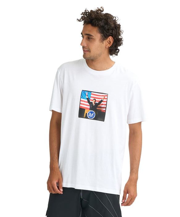BILLABONG メンズ A.I. 4 PRES PREMIUM  Tシャツ 【2026年春夏モデル】 WHT / XL