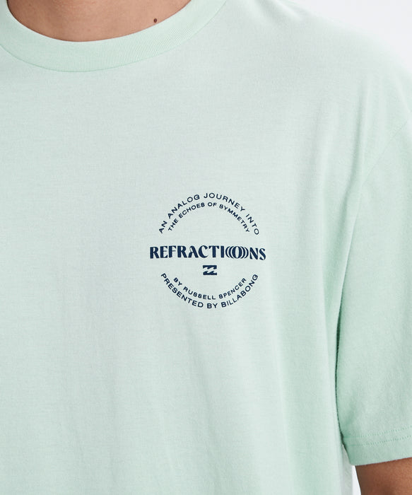 BILLABONG メンズ SYMMETRY PREMIUM SS Tシャツ 【2026年春夏モデル】 VGR1 / XL