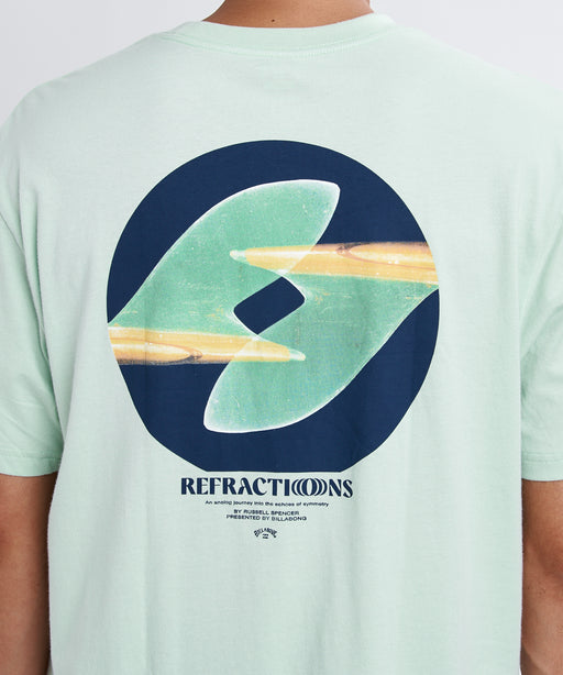 BILLABONG メンズ SYMMETRY PREMIUM SS Tシャツ 【2026年春夏モデル】 VGR1 / XL