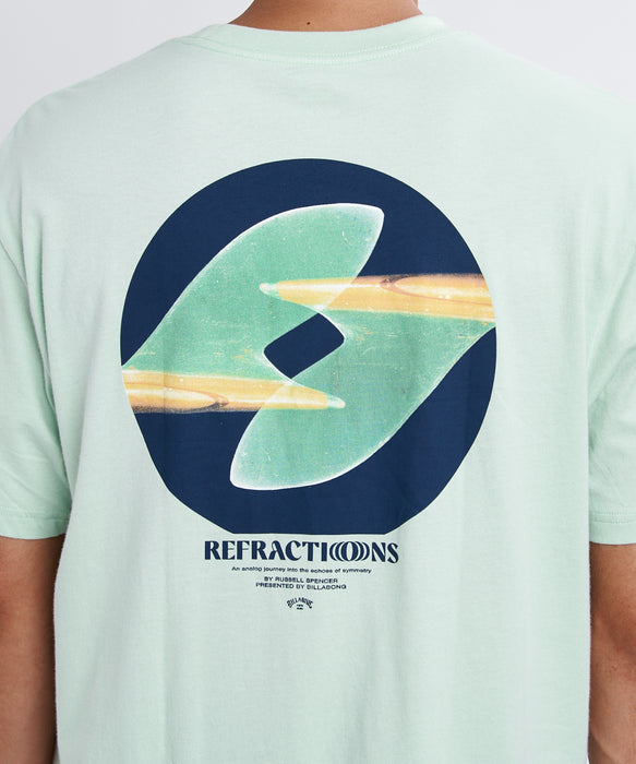 BILLABONG メンズ SYMMETRY PREMIUM SS Tシャツ 【2026年春夏モデル】 VGR1 / XL