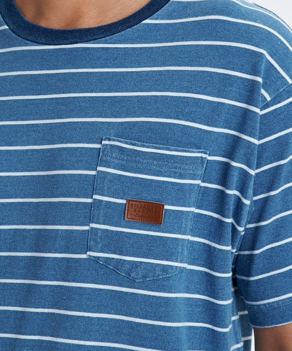 BILLABONG メンズ INDIGO BOARDER Tシャツ 【2026年春夏モデル】 IND / XL