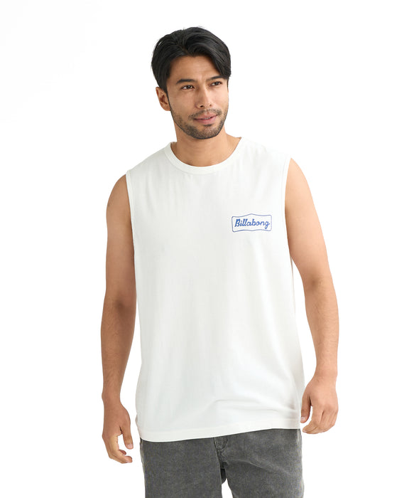 BILLABONG メンズ SIGN タンクトップ 【2026年春夏モデル】 CRM / XL