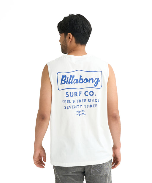 BILLABONG メンズ SIGN タンクトップ 【2026年春夏モデル】 CRM / XL