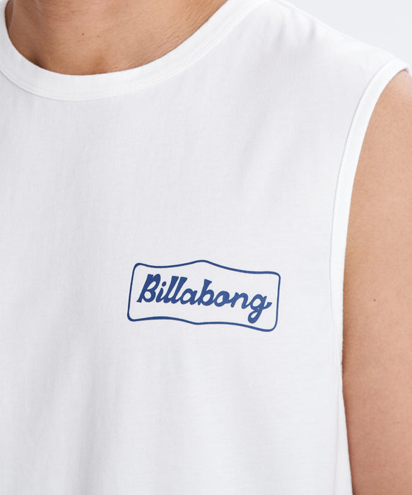 BILLABONG メンズ SIGN タンクトップ 【2026年春夏モデル】 CRM / XL