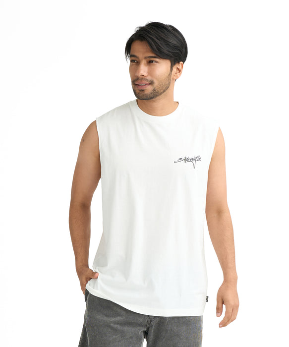 BILLABONG メンズ SCRIPT LOGO タンクトップ 【2026年春夏モデル】 OFF / XL