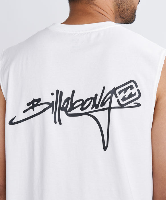BILLABONG メンズ SCRIPT LOGO タンクトップ 【2026年春夏モデル】 OFF / XL