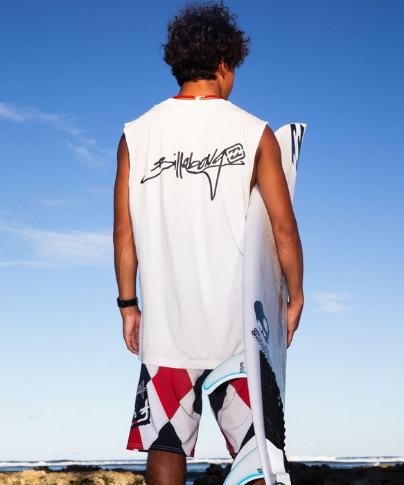BILLABONG メンズ 【MASULE FIT】SCRIPT LOGO タンクトップ 【2026年春夏モデル】