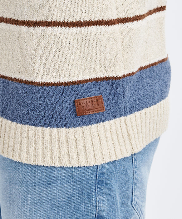 BILLABONG メンズ BOUCLE CREW KINT セーター 【2026年春夏モデル】 CRM / XL