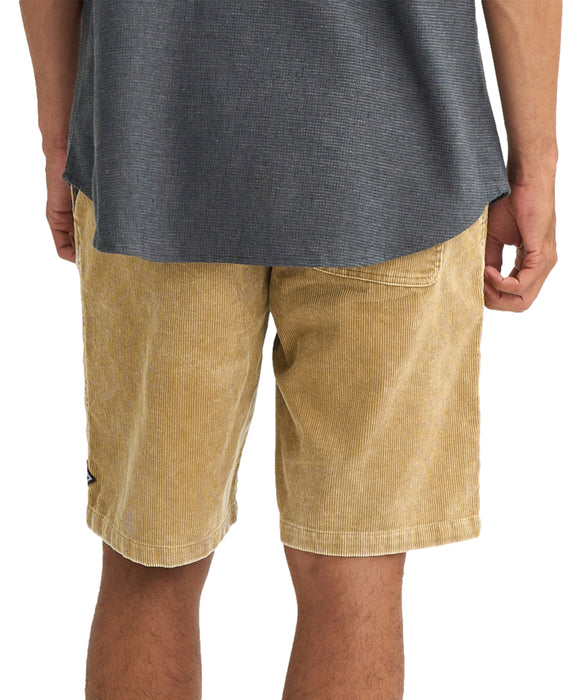 BILLABONG メンズ CORDUROY LAYBACKS ショートパンツ 【2026年春夏モデル】 BEG / XL