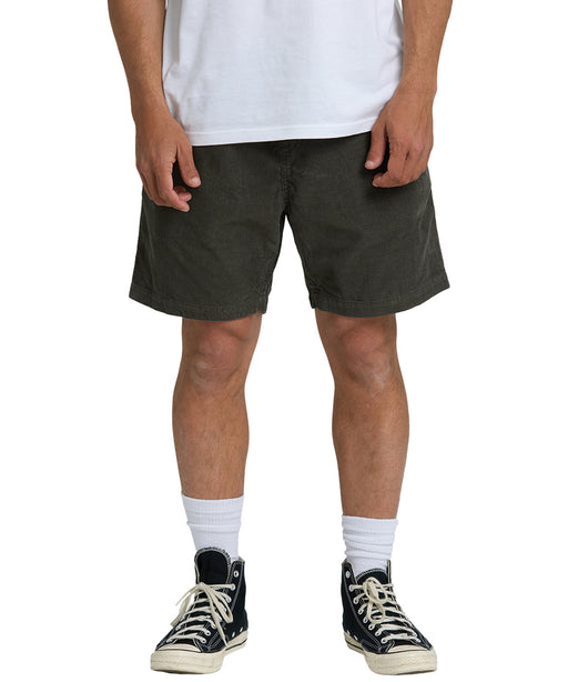 BILLABONG メンズ LARRY LAYBACK CORD ショートパンツ 【2026年春夏モデル】 DKG / XL