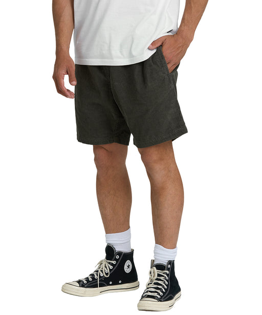 BILLABONG メンズ LARRY LAYBACK CORD ショートパンツ 【2026年春夏モデル】 DKG / XL