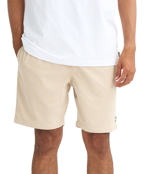 BILLABONG メンズ SUBMERSIBLE CORDUROY ショートパンツ 【2026年春夏モデル】 CRM / XL