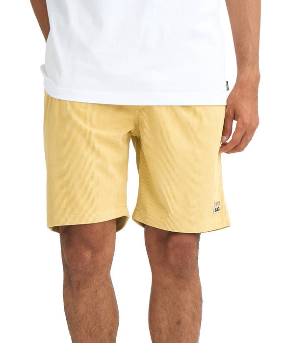 BILLABONG メンズ SUBMERSIBLE CORDUROY ショートパンツ 【2026年春夏モデル】 YEK0 / XL
