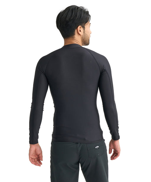 BILLABONG メンズ HI NECK LS 長袖ラッシュガード 【2026年春夏モデル】 BLK / XL