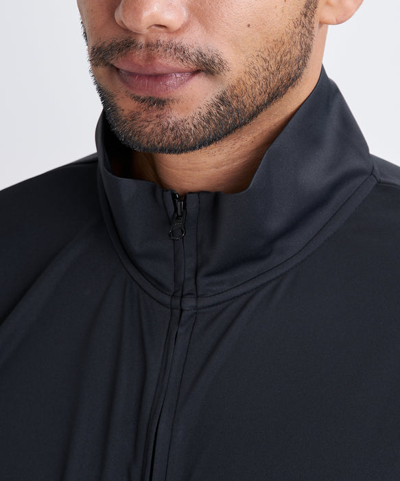 BILLABONG メンズ RASH ZIP THRU ジップラッシュガード 【2026年春夏モデル】 BLK / XL