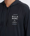 BILLABONG メンズ RASH ZIP HOOD ジップラッシュガード 【2026年春夏モデル】 BLK / XL