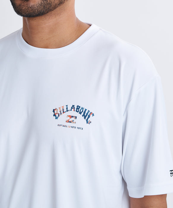 BILLABONG メンズ RASH TEE サーフTシャツ 【2026年春夏モデル】 WHT / XL