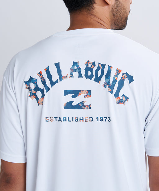 BILLABONG メンズ RASH TEE サーフTシャツ 【2026年春夏モデル】 WHT / XL