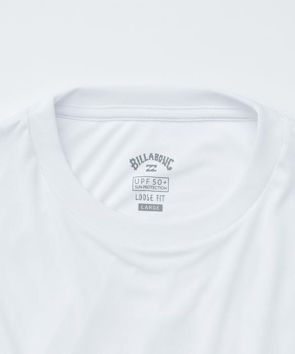 BILLABONG メンズ RASH TEE サーフTシャツ 【2026年春夏モデル】 WHT / XL