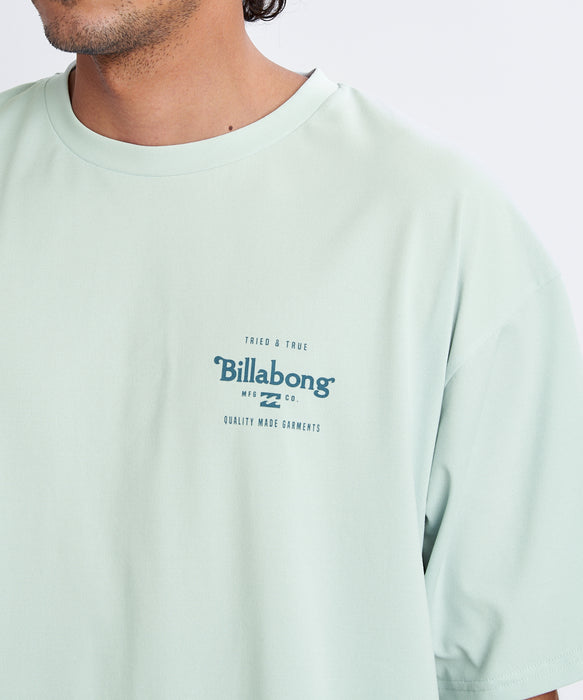 BILLABONG メンズ SOFTTY TEE サーフTシャツ 【2026年春夏モデル】 ICE / XL