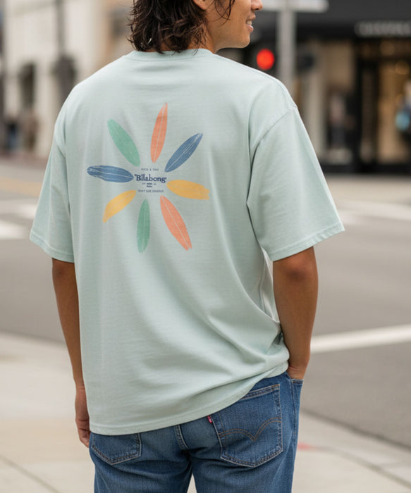 BILLABONG メンズ SOFTTY TEE 【WIDE FIT】サーフTシャツ 【2026年春夏モデル】